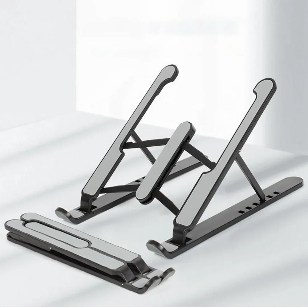 Foldable Laptop Stand Adjustable Portable Notebook Bracket Support Base Aluminum Alloy Holder